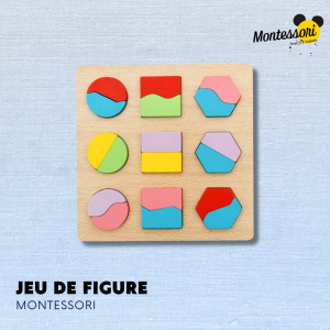 Jeu de figure Montessori | Forme et Géométrie