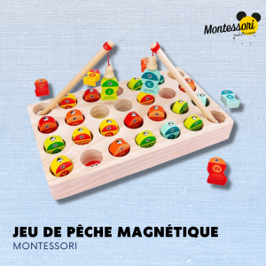 Jeu de Pêche Magnétique Montessori