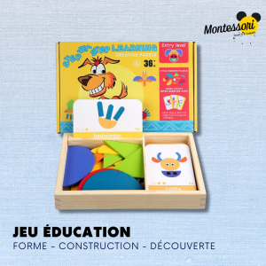 Jeu Éducation Montessori | Forme, Construction, Découverte