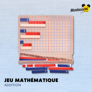 Jeu Mathématique Montessori | Addition
