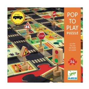 Voitures Puzzle La Ville Pop to Play