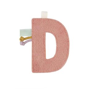 Petite Déco – Lettre Textile – Lettre D