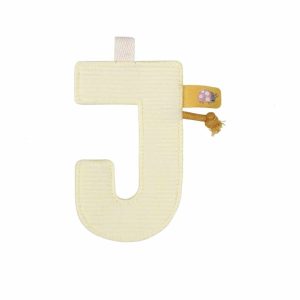 Petite Déco – Lettre Textile – Lettre J