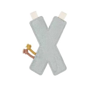 Petite Déco – Lettre Textile – Lettre X