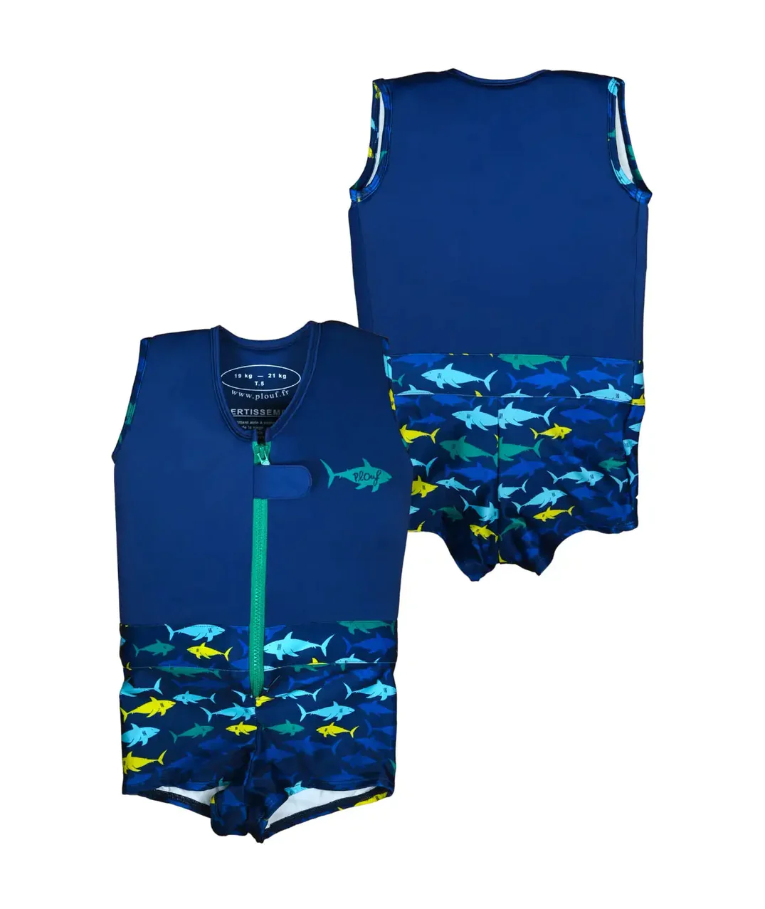 Swimming – Maillot de Bain Flottant Requins 15/17 kg