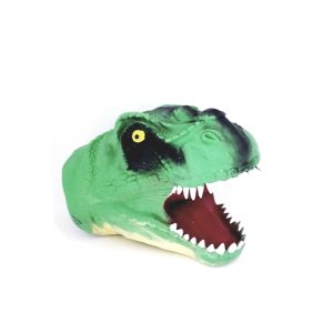 Zinzin – Marionnette Silicone Dinosaure T-Rex Vert