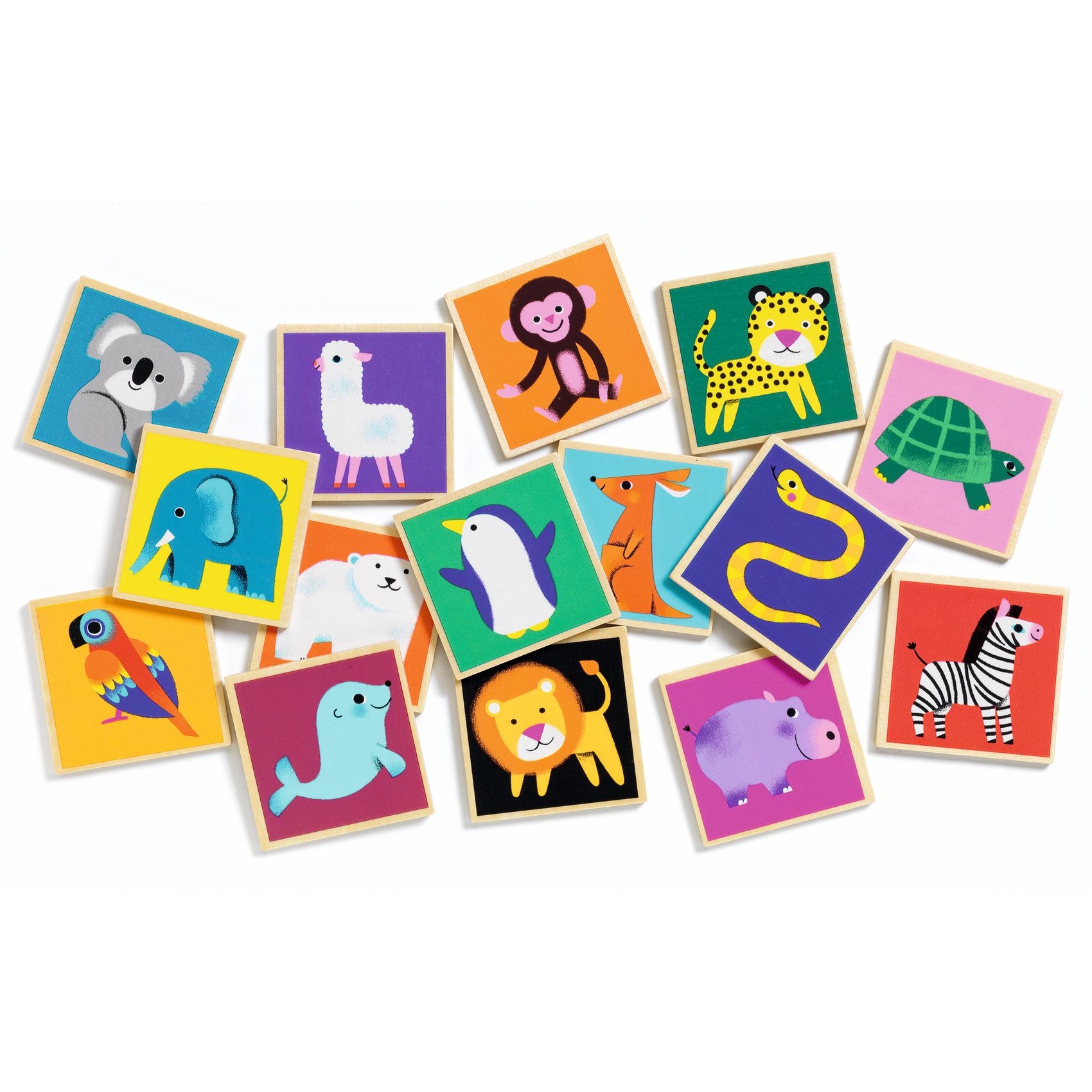 Premiers Jeux Educatifs – 2 ans et Plus – Mémo en Bois – Image 3