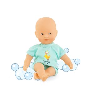 Poupon – Mini Bébé pour le Bain Bleu