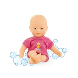 Poupon – Mini Bébé pour le Bain Rose