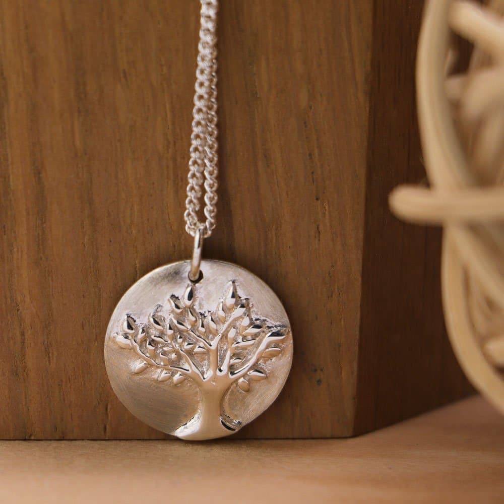Pendentif Arbre de vie en Argent massif – Image 2