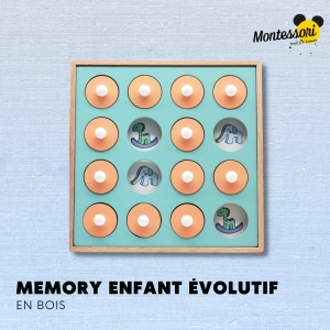 Memory enfant évolutif en bois