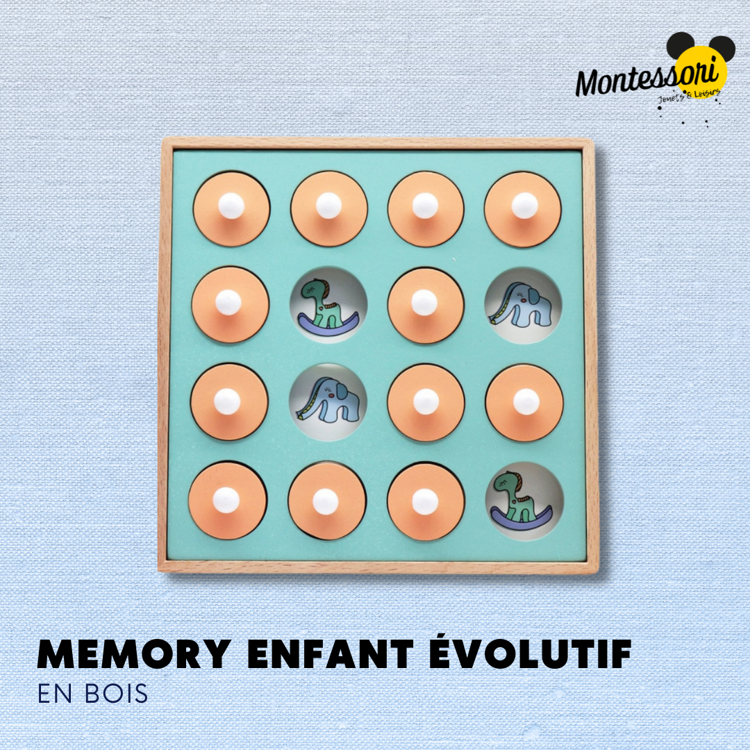 Memory enfant évolutif en bois