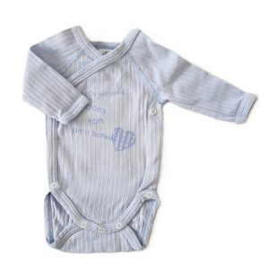 Body bleu clair bébé garçon NAISSANCE PETIT BATEAU
