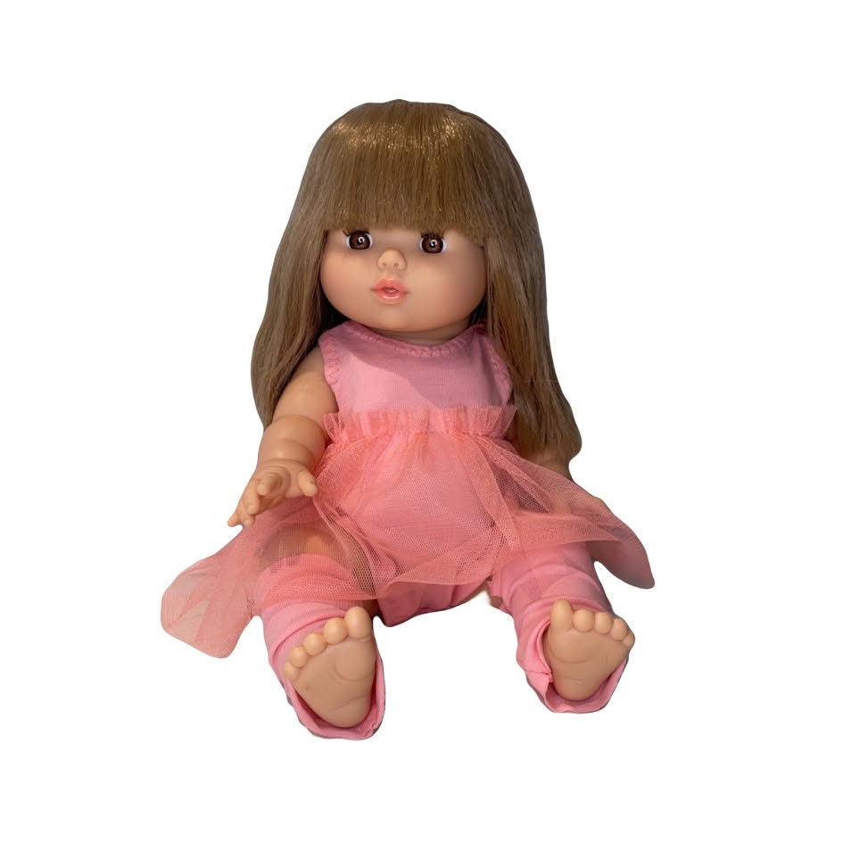 Minikane – Danse – Poupée Nina Habillée – Tutu Rose et Jambières – Image 2