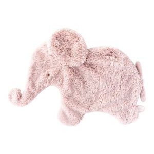 Eléphant Doudou Plat Rose Poudré