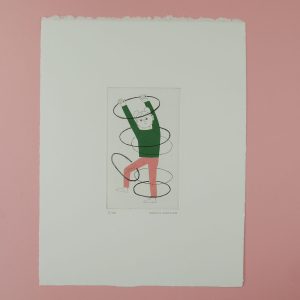 Jeune fille au cerceau