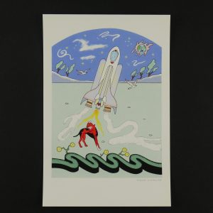 La fusée et le chien