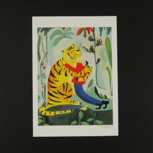 Le câlin – William, la longue-vue et le tigre