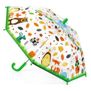 Petit Parapluie Transparent Animaux de la Forêt