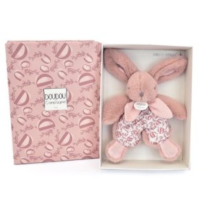 DC – Petit Doudou Lapin Doux Rose