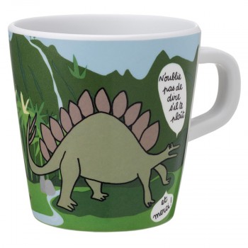 Les Dinosaures – Petit Mug Tyrannosaure et Stégosaure – Image 2