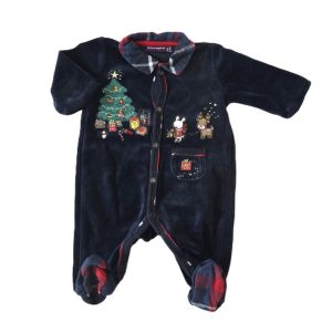 Pyjama de Noël velours bébé garçon 1 MOIS SERGENT MAJOR