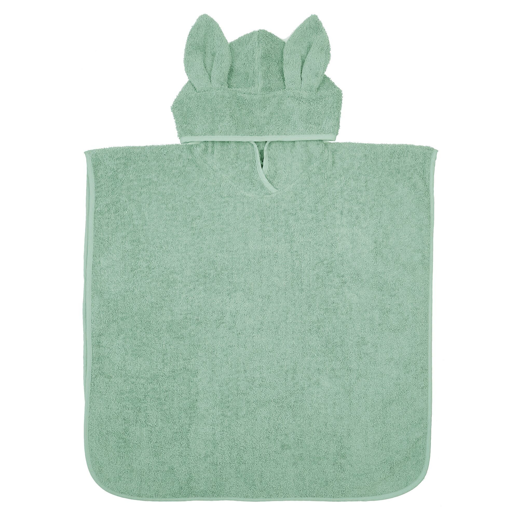 Poncho de Bain Lapin Sauge