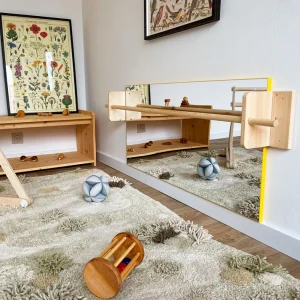 Miroir Montessori Panneau Sécurisé pour bébé