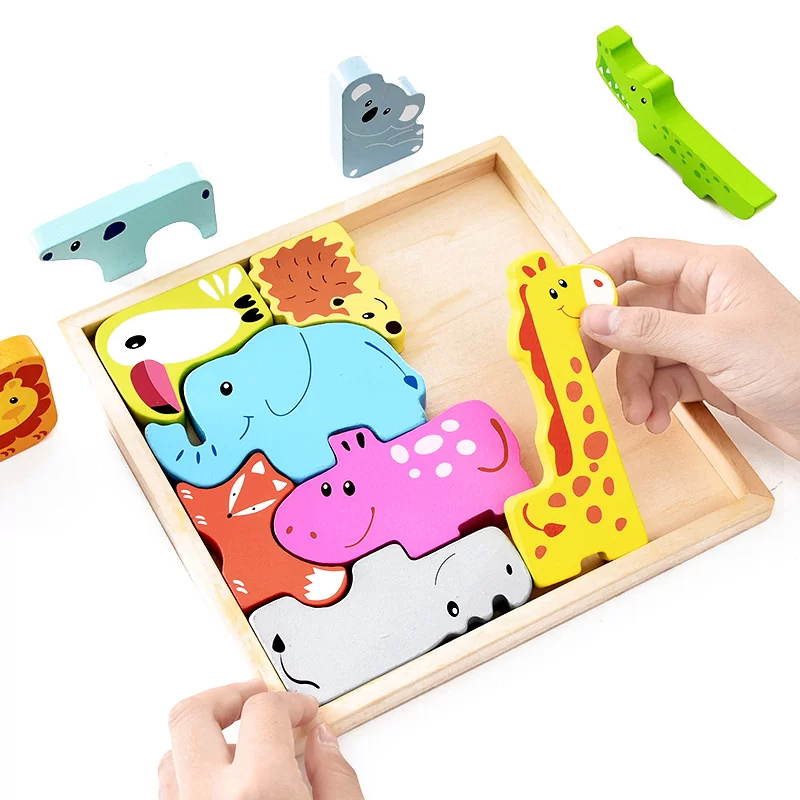 Puzzle Zoologie Montessori