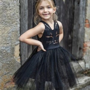 Robe et Serre-tête Princesse Cute Cat 3/4 ans