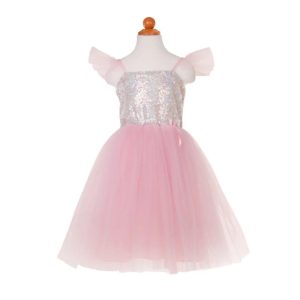 Robe Scintillante Princesse Rose 3/4 ans