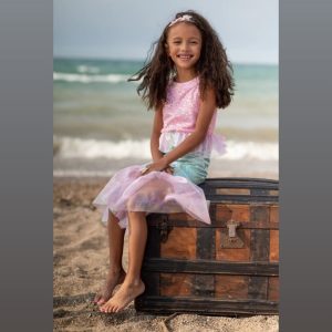 Robe Sirène Paillettes 7/8 ans