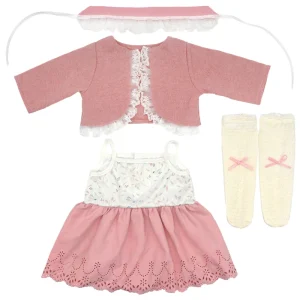 Tenue Bébé Reborn Rose Printanier
