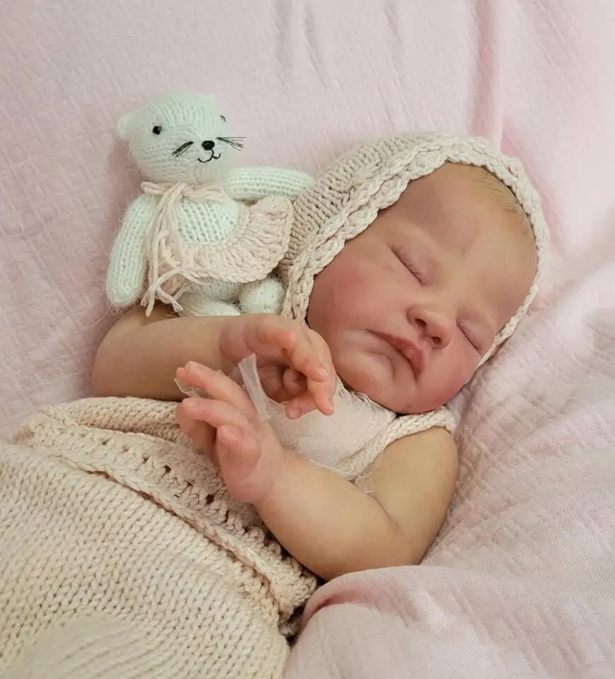 Bébé Reborn Garçon Jérémy – Poupée réaliste 50 cm douce et articulée – Image 4