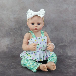 Bébé Reborn Opaline – Poupée en Vinyle Silicone