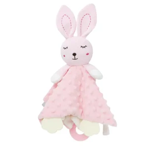 Doudou Reborn Lapin Rose
