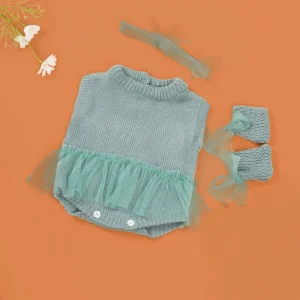 Tenue Bébé Reborn Body Vert