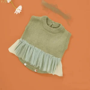 Tenue Bébé Reborn Body Kaki