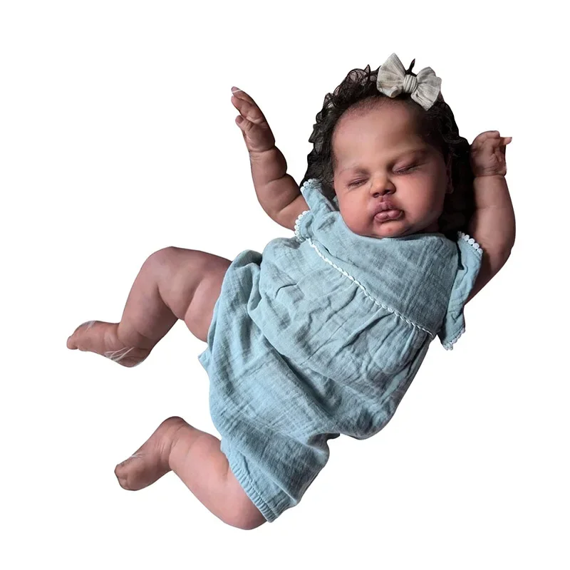 Poupée Reborn Fille Métisse – Dina – Image 5