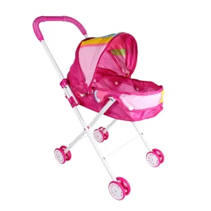 Poussette pour Bébé Reborn Motifs Multicolores