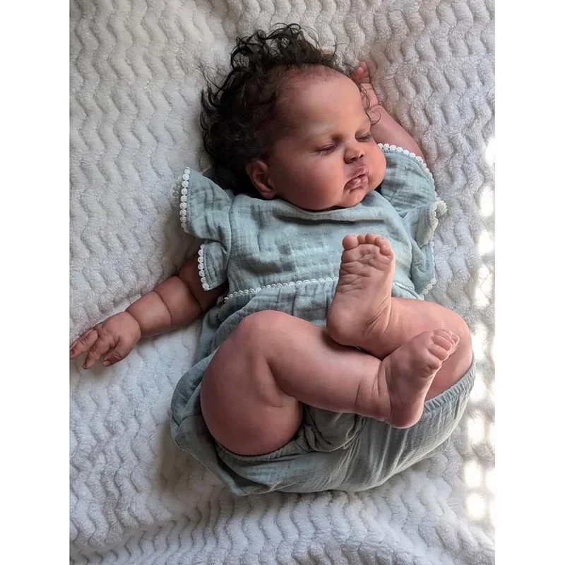 Poupée Reborn Fille Métisse – Dina – Image 4