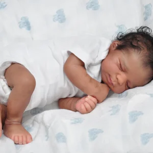 Bébé Reborn Garçon Noir – Malick