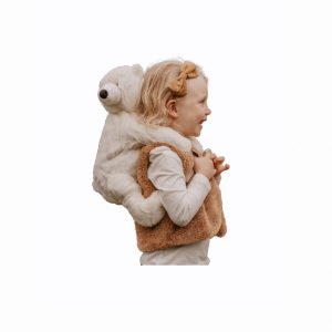Sac à Dos Peluche Ours Polaire