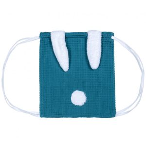 Petit Sac à Dos Lapin Nid d&rsquo;Abeille Paon