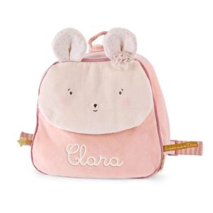 Bagagerie des Petits – Gamme La Petite Ecole de Danse – Sac à Dos Souris Brodé
