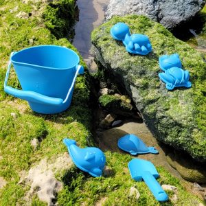 Set de Plage en Silicone Bleu