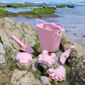 Set de Plage en Silicone Rose