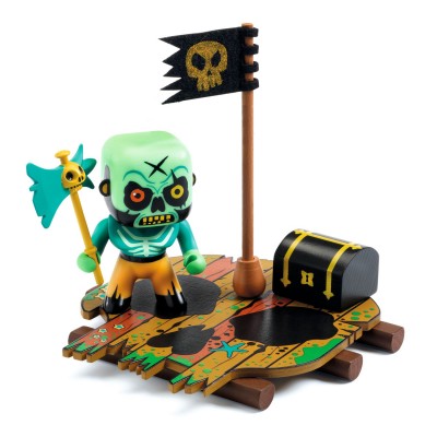 Arty Toys – Pirates – Coffret Pirate Skullapic et son Radeau