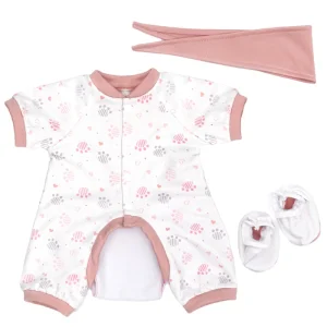 Tenue Bébé Reborn Pattes Rose