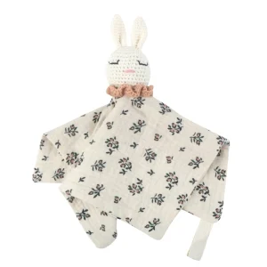 Doudou Reborn Crochet Lapin Lavande